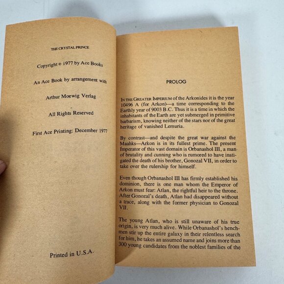 Perry Rhodan & Atlan Lot of 5 Books (7 Stories) Ace Sci-Fi Space Opera Vintage - Picture 16 of 16